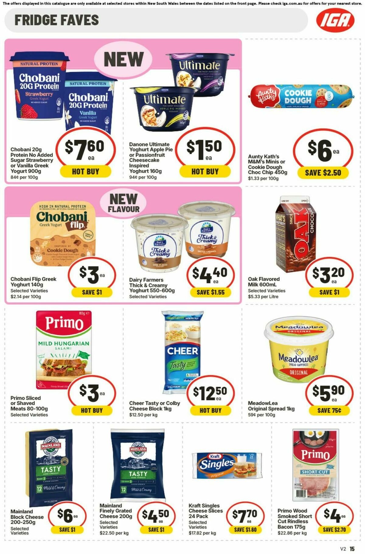 IGA Catalogues from 15 April