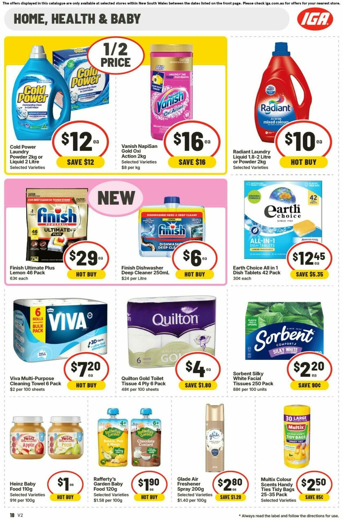 IGA Catalogues from 15 April