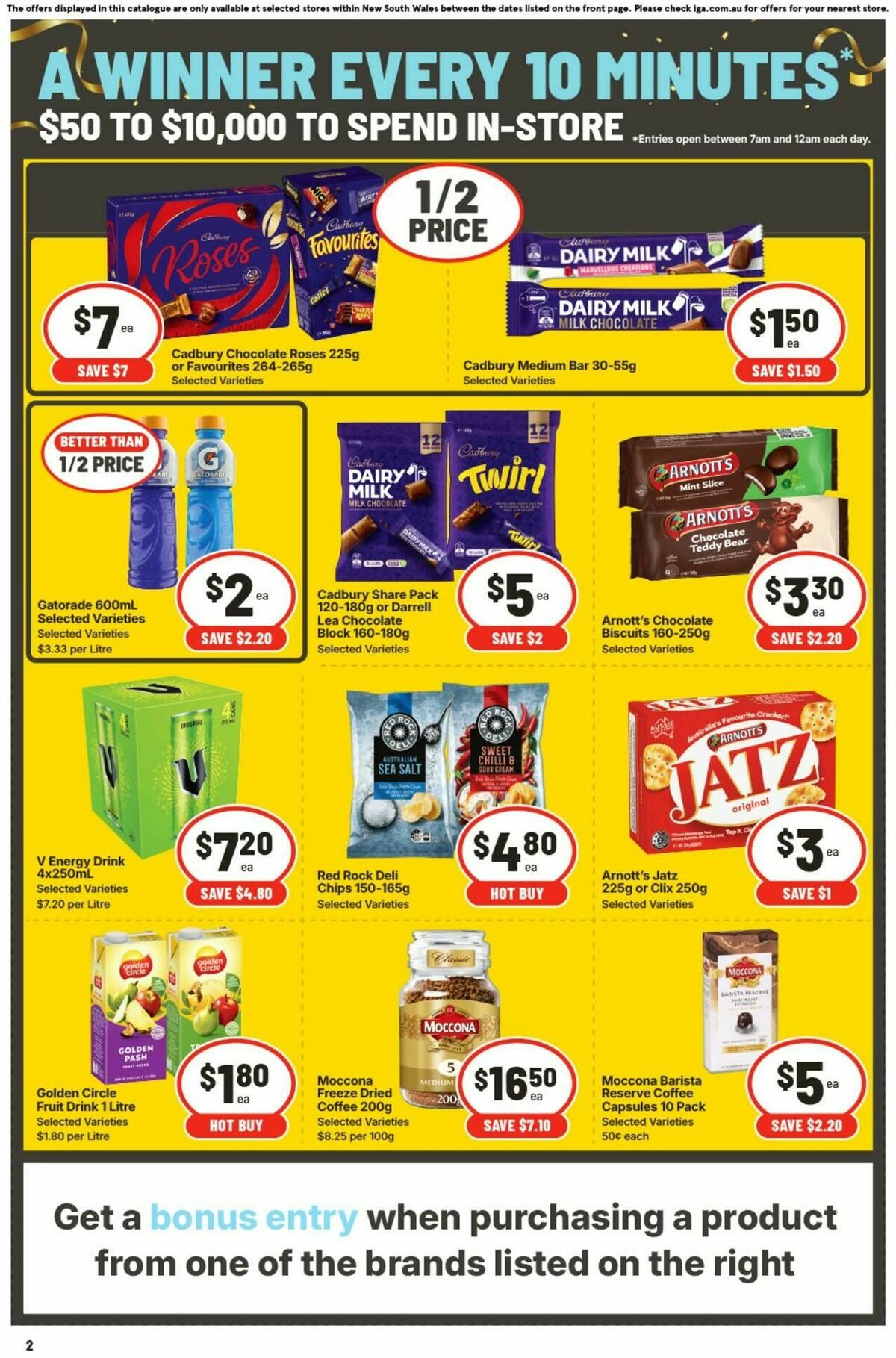 IGA Catalogues from 15 April