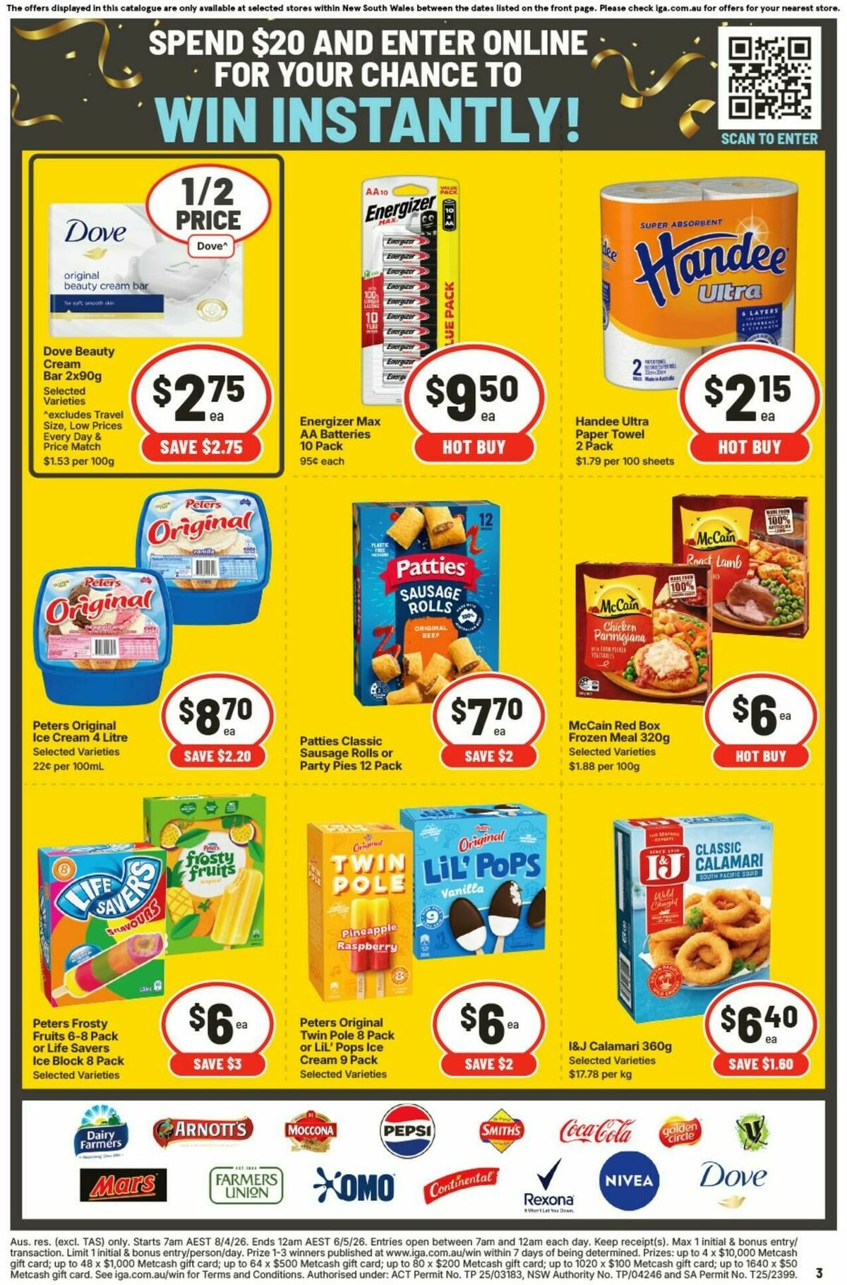 IGA Catalogues from 15 April