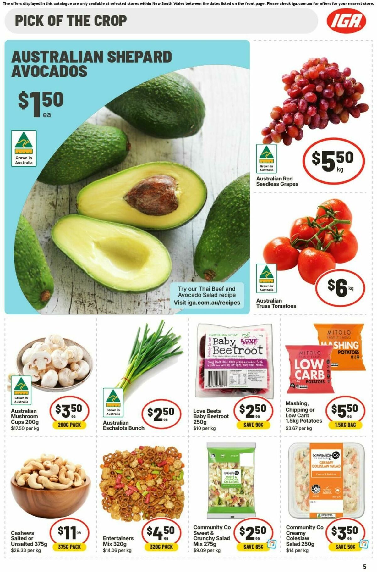 IGA Catalogues from 15 April