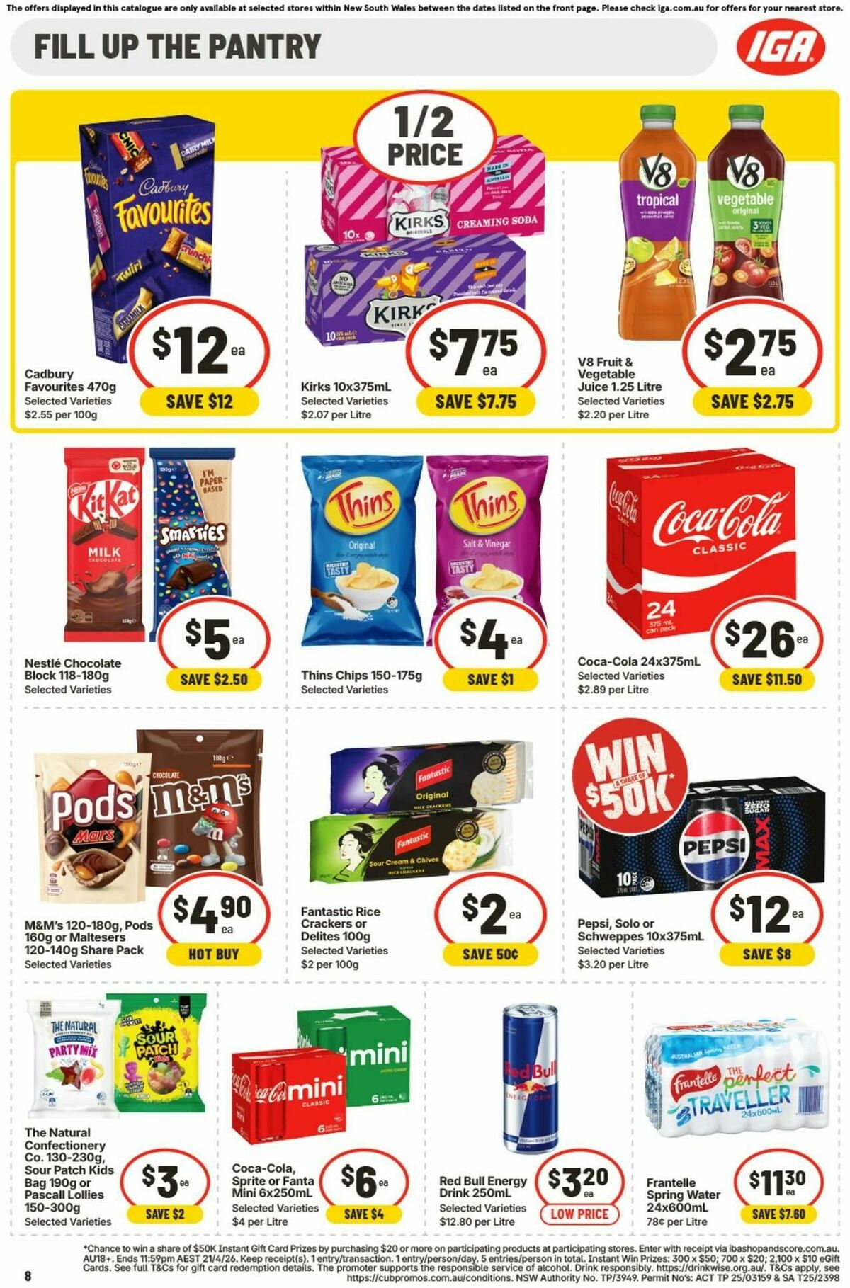 IGA Catalogues from 15 April