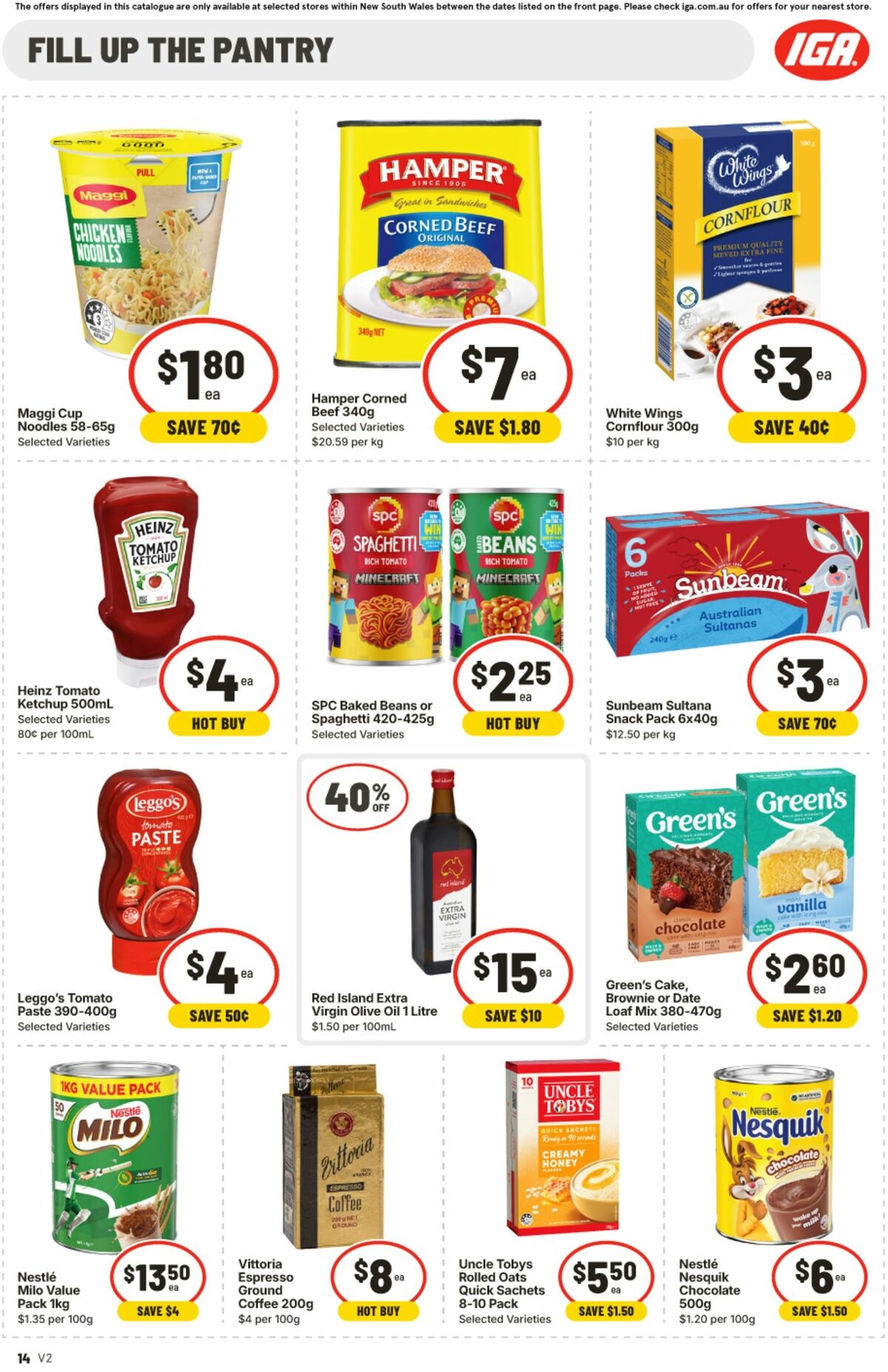 IGA Catalogues from 22 April