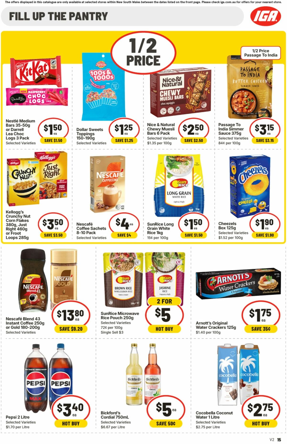 IGA Catalogues from 22 April