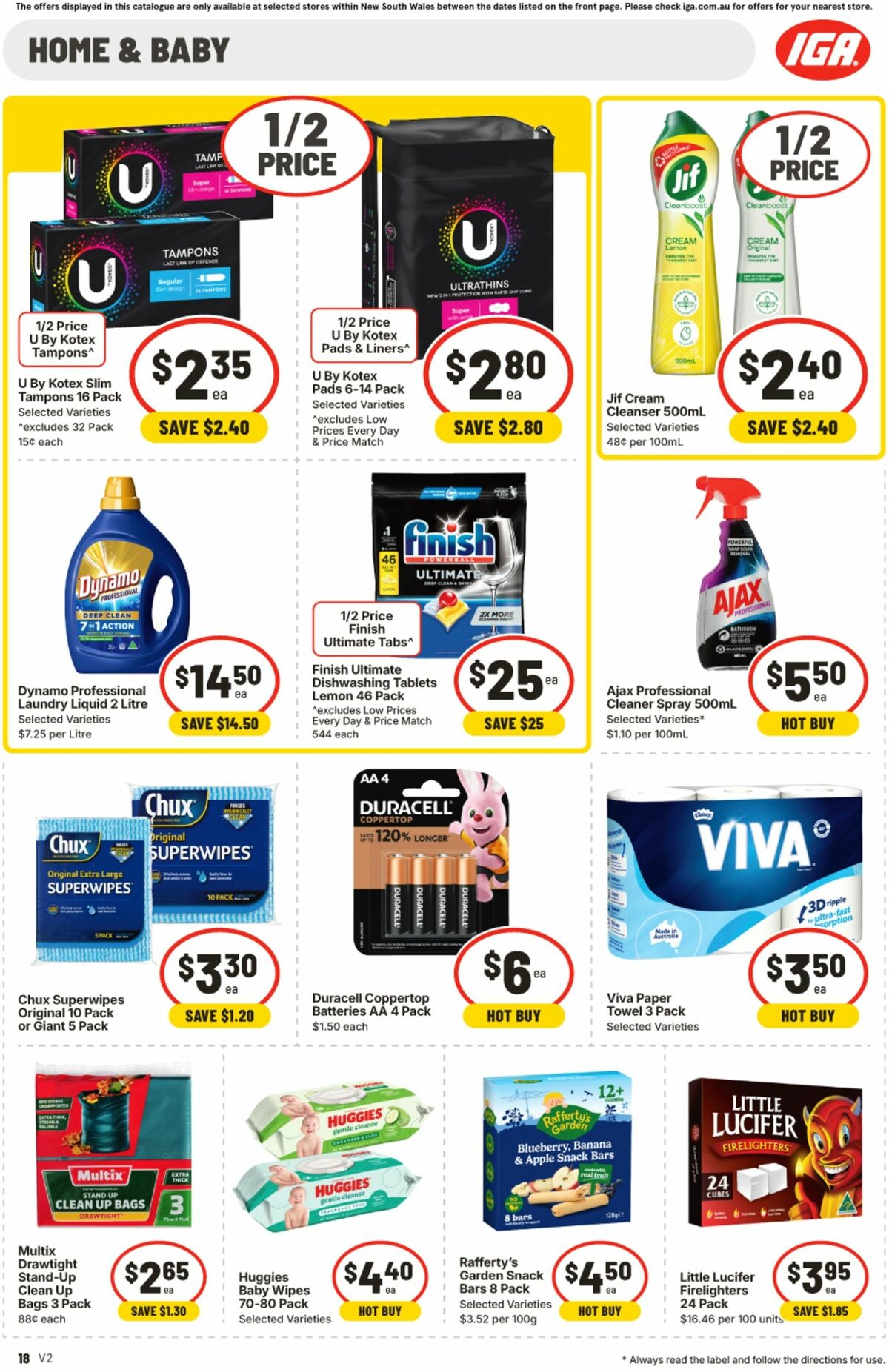 IGA Catalogues from 22 April