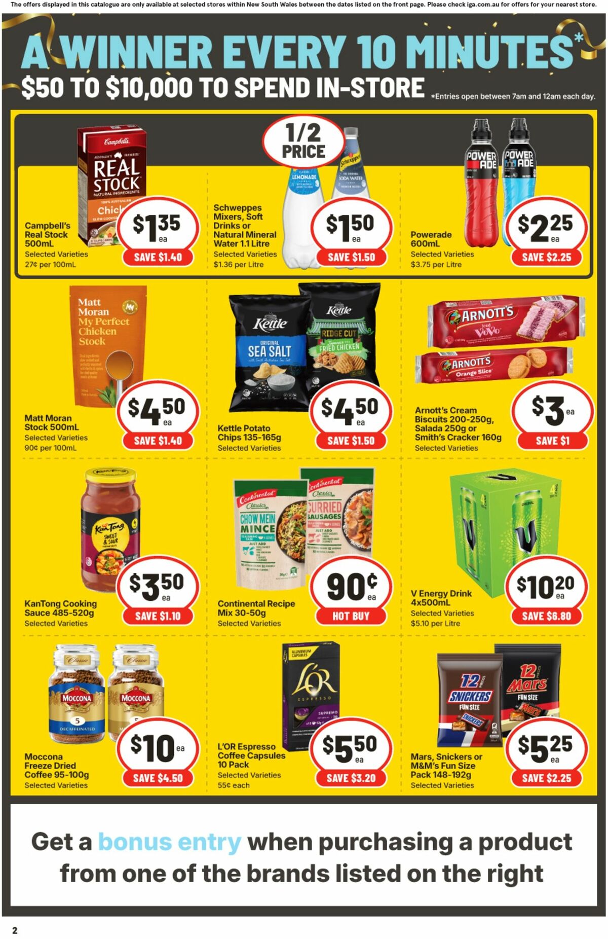 IGA Catalogues from 22 April