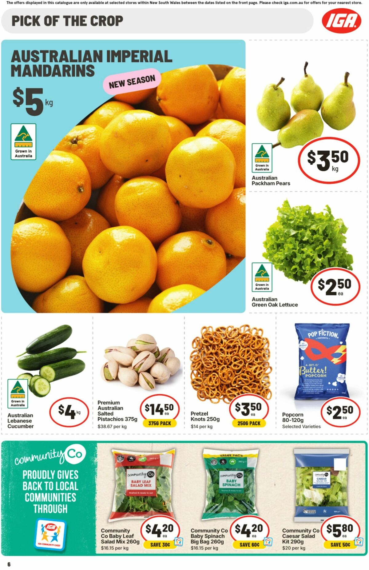 IGA Catalogues from 22 April