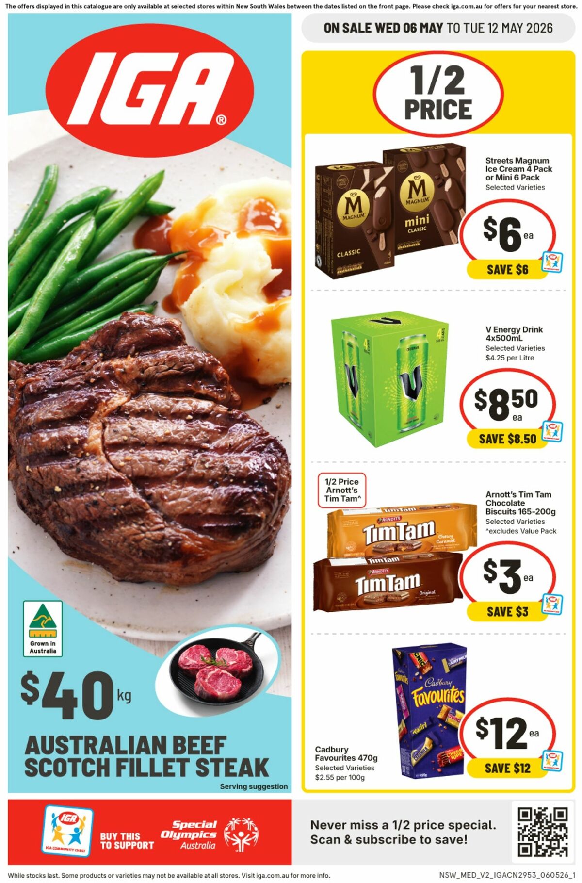 IGA Catalogues from 6 May