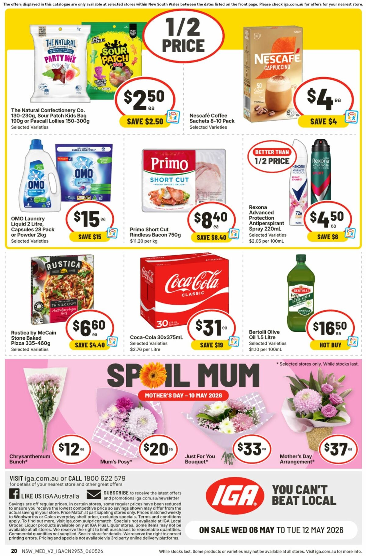 IGA Catalogues from 6 May