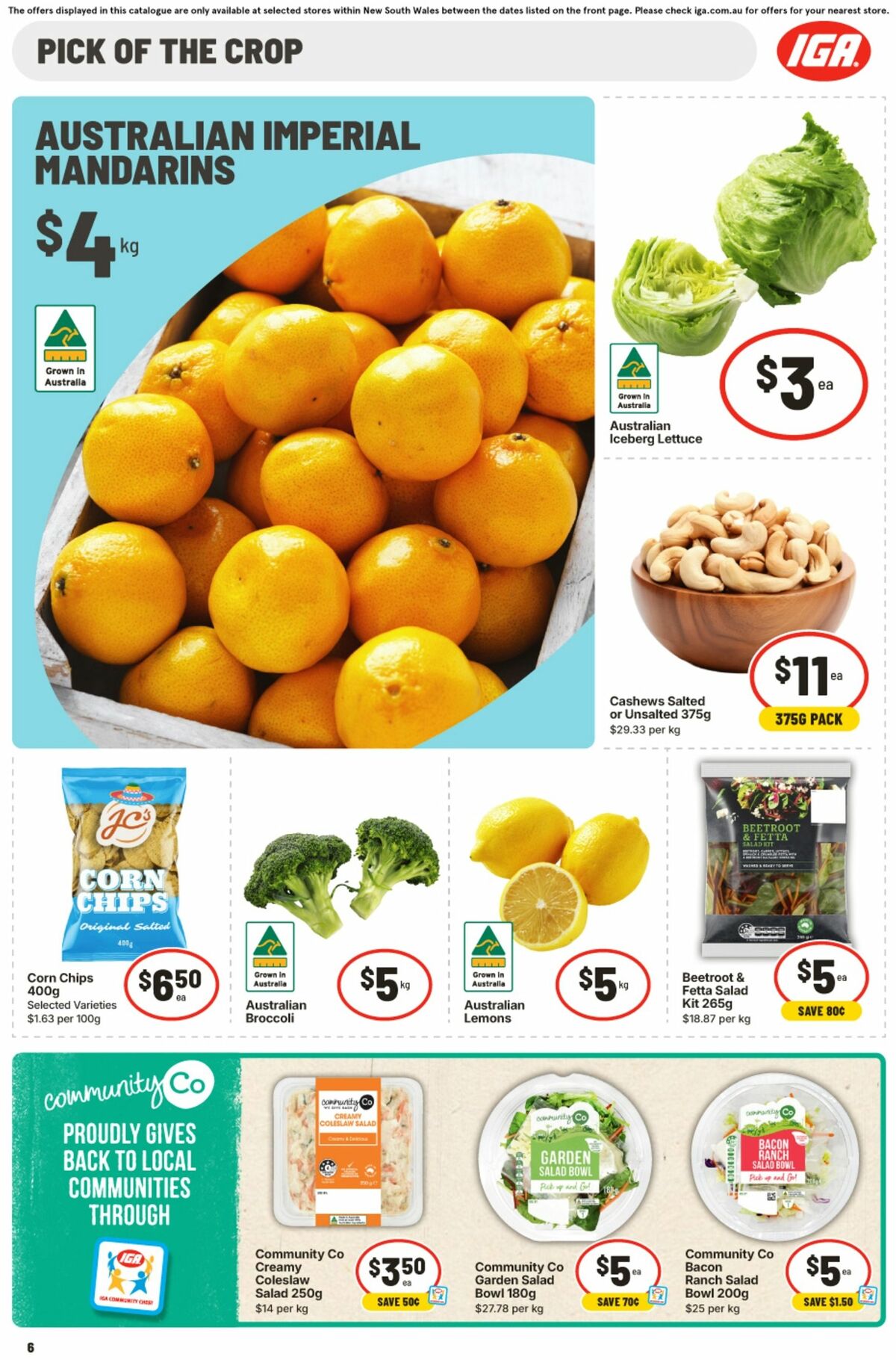 IGA Catalogues from 6 May