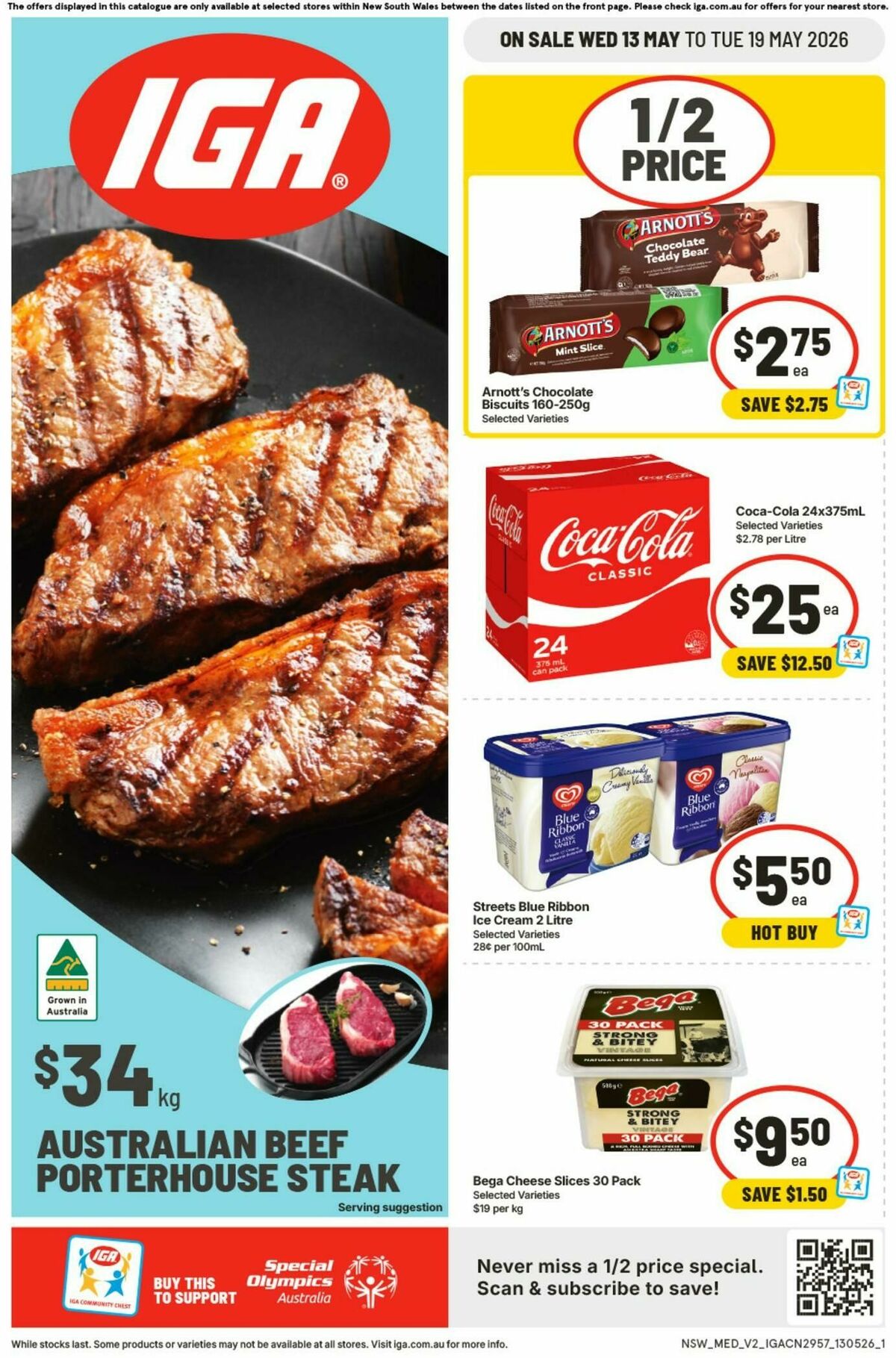 IGA Catalogues from 13 May