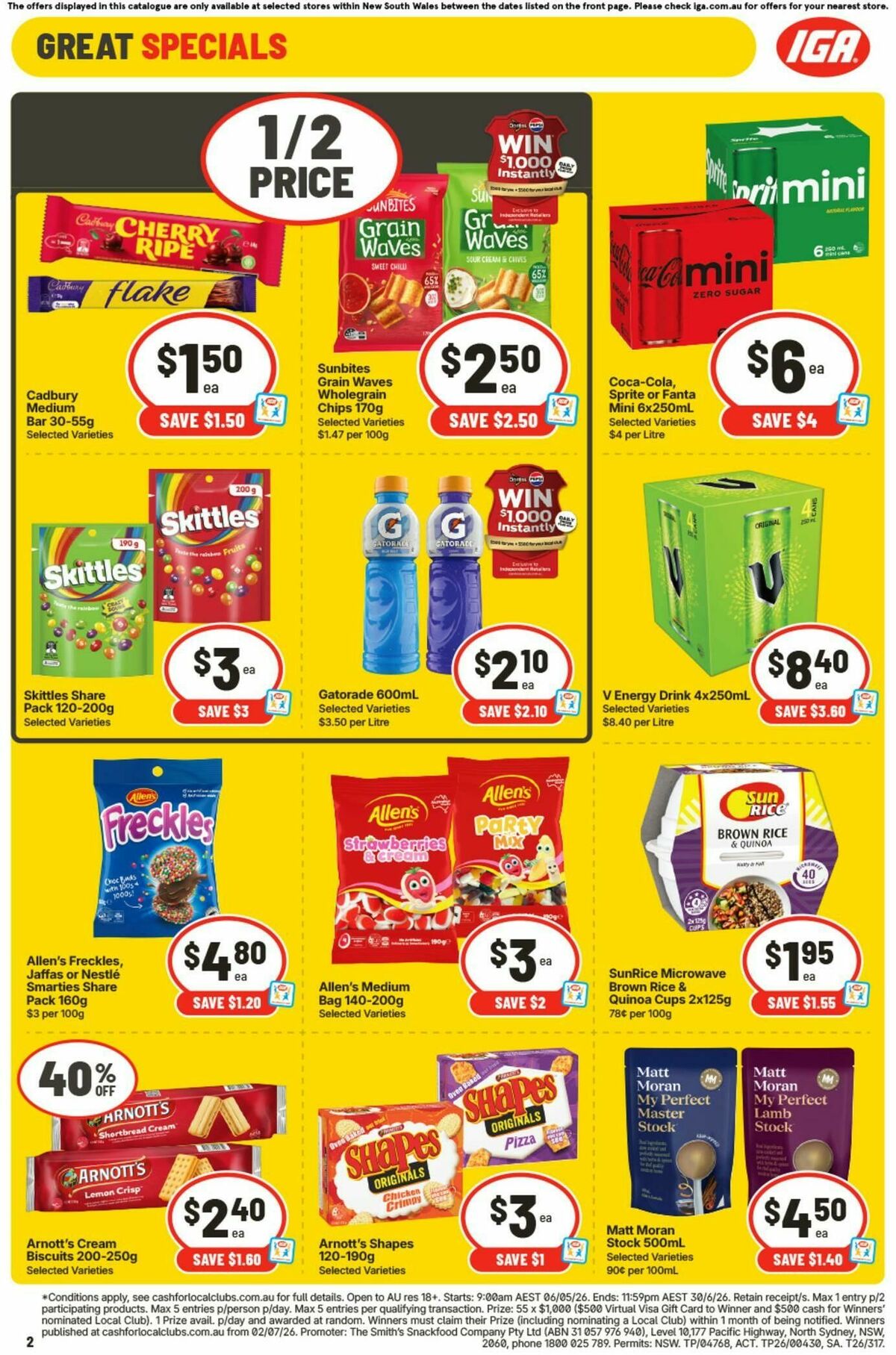 IGA Catalogues from 13 May