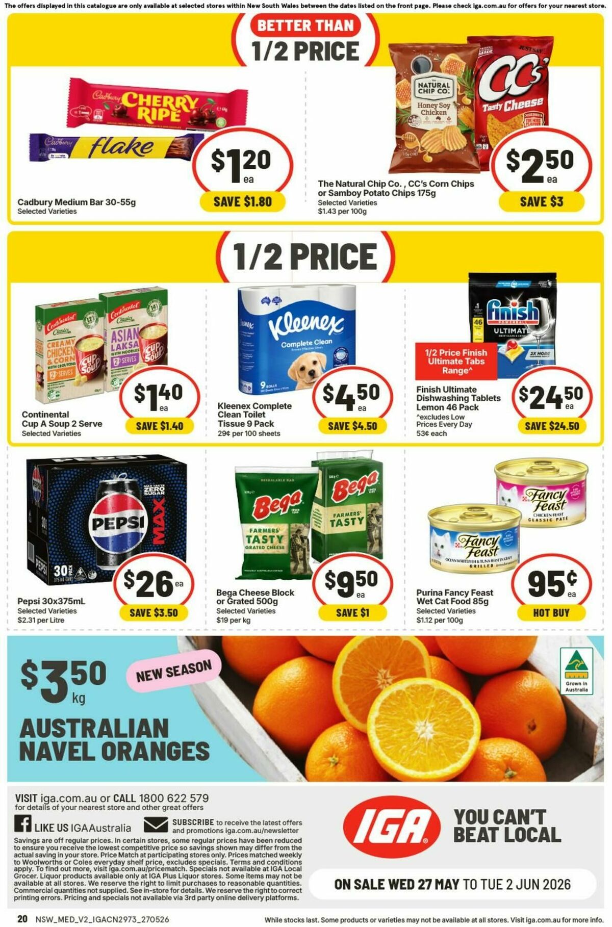 IGA Catalogues from 27 May