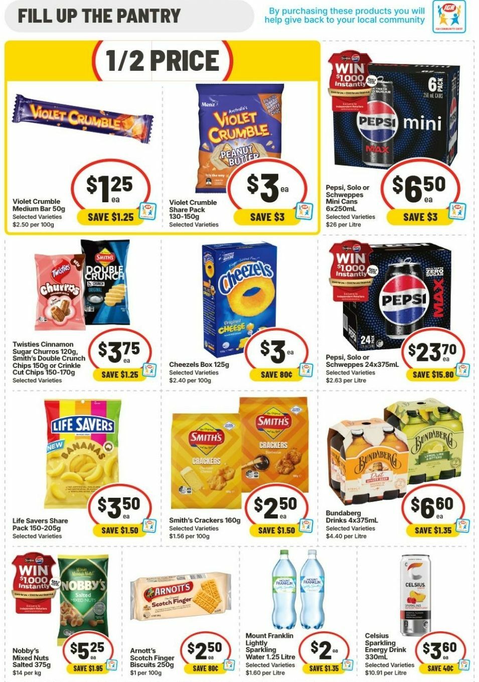 IGA Catalogues from 3 June