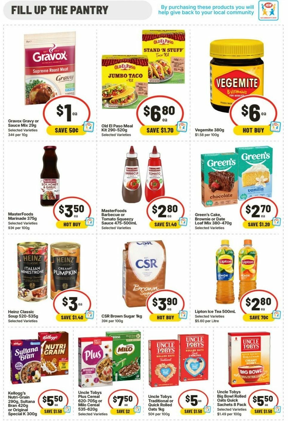 IGA Catalogues from 3 June