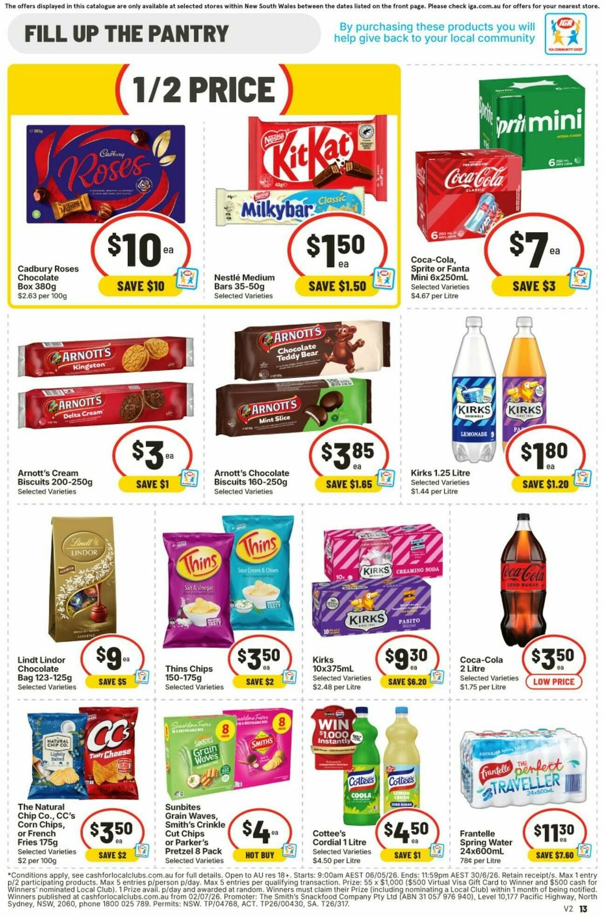 IGA Catalogues from 10 June