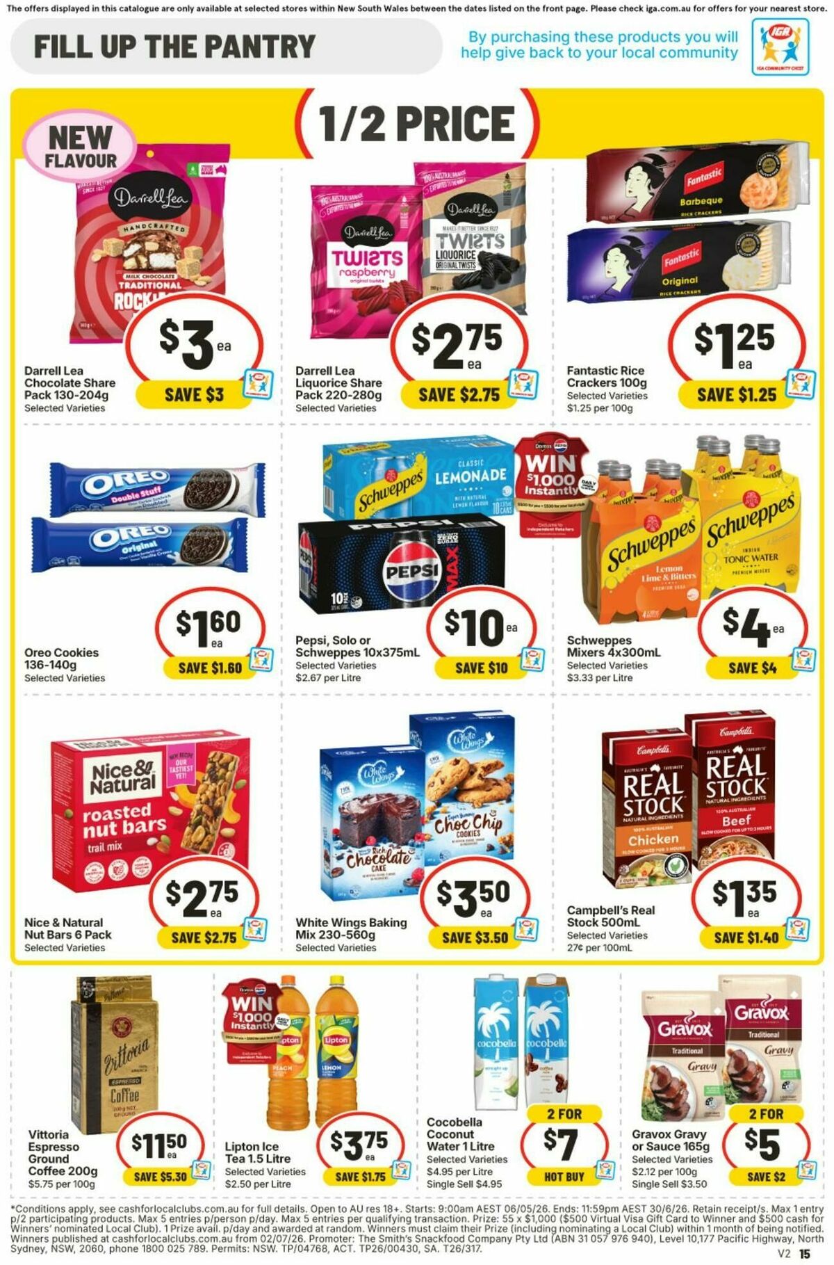 IGA Catalogues from 10 June