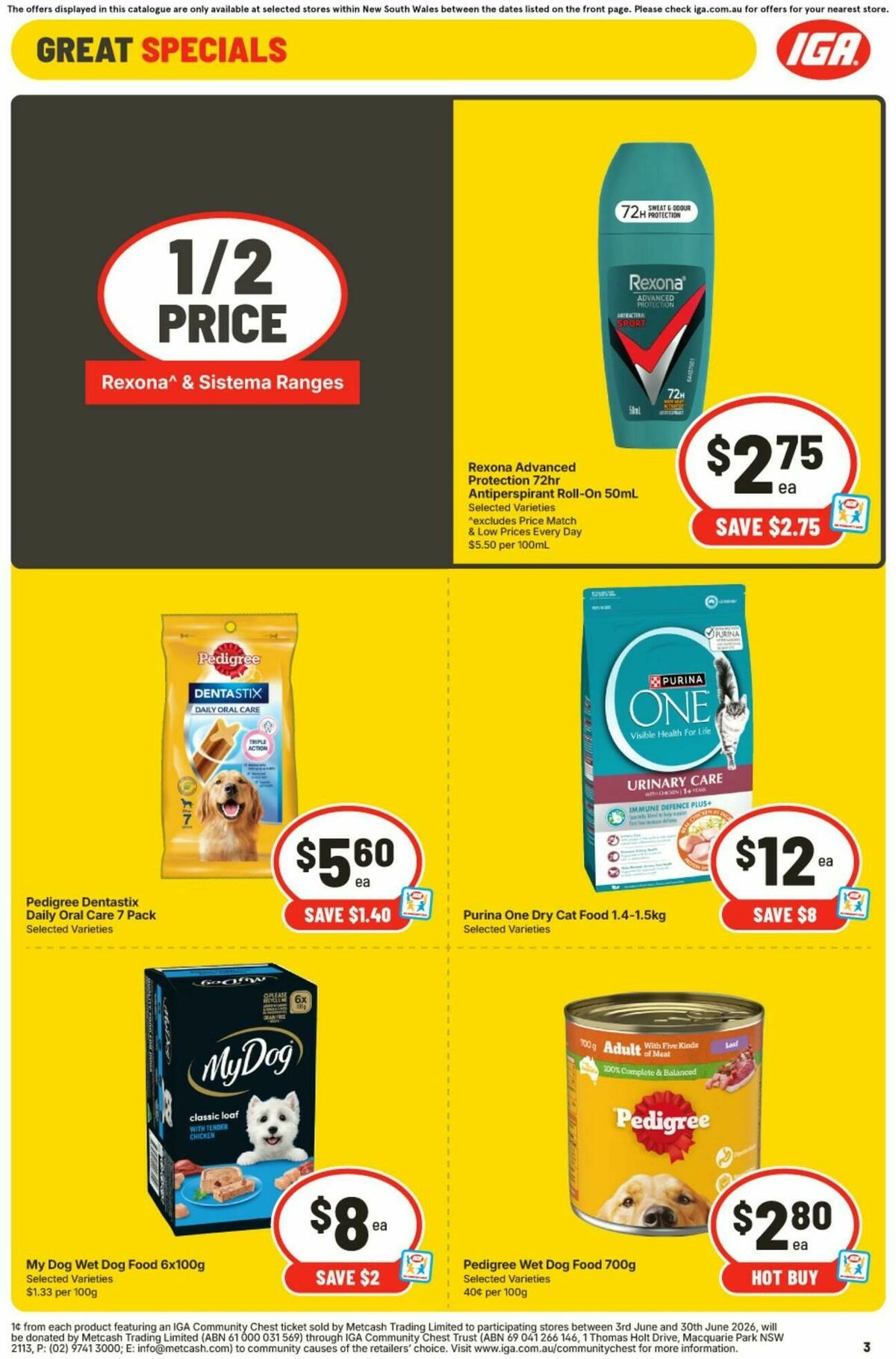 IGA Catalogues from 10 June