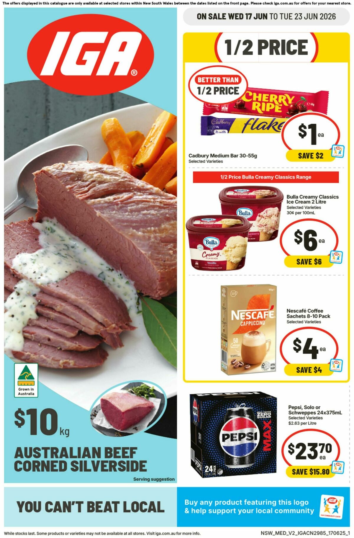 IGA Catalogues from 17 June