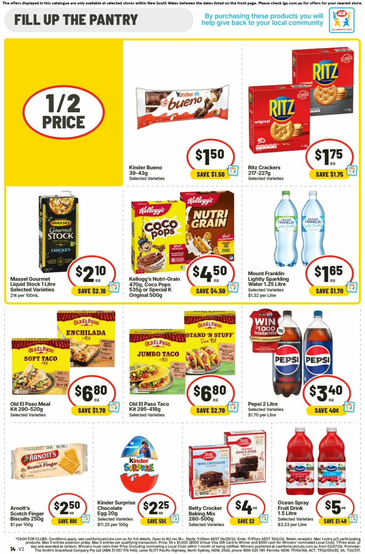 IGA Catalogues from 17 June