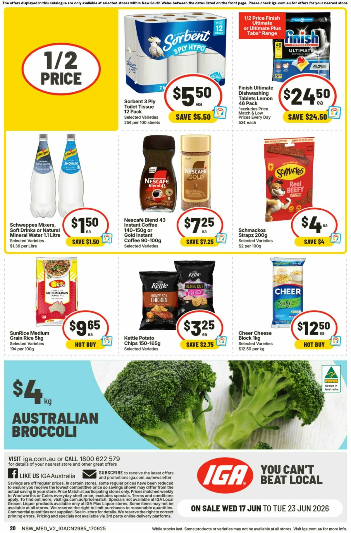 IGA Catalogues from 17 June