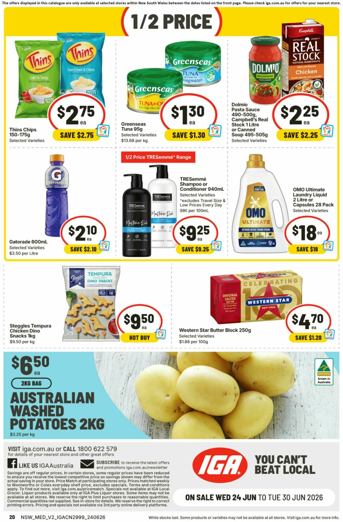 IGA Catalogues from 24 June