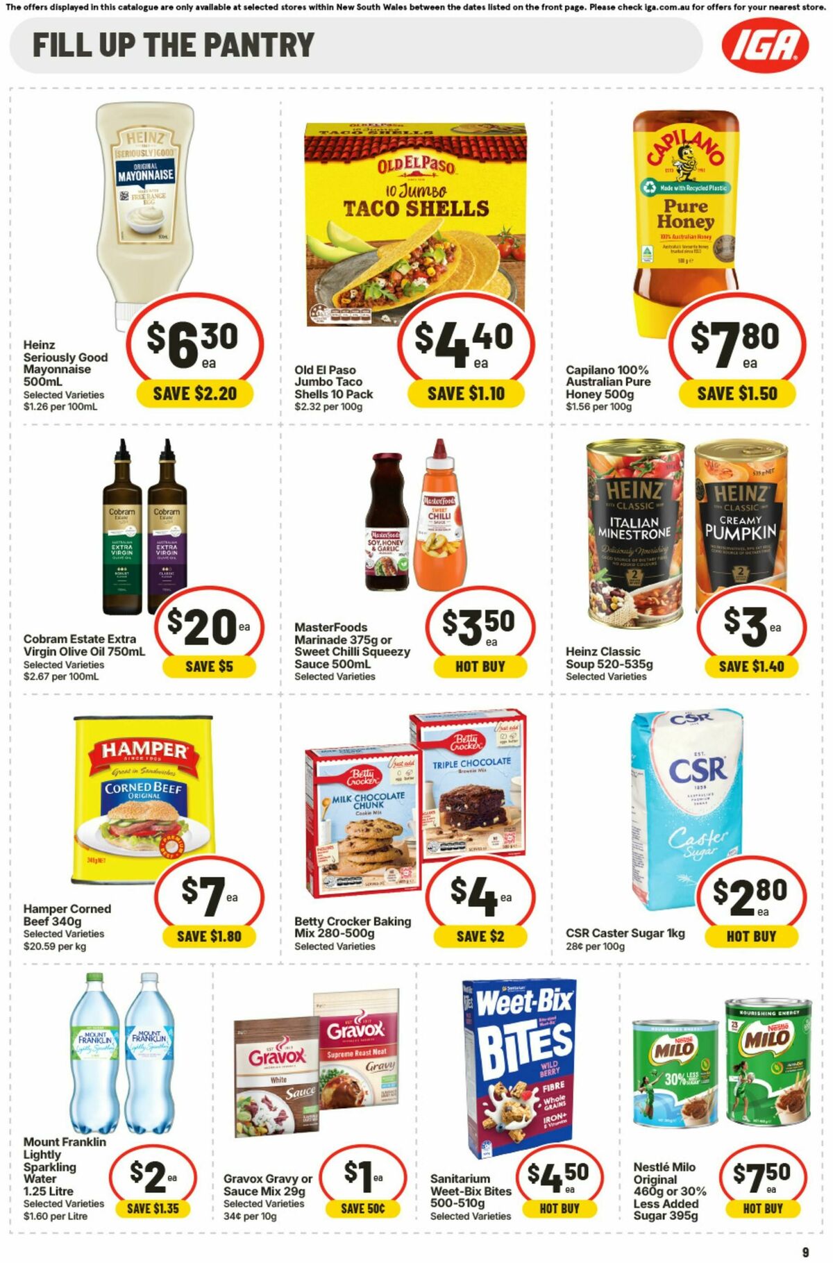 IGA Catalogues from 1 July