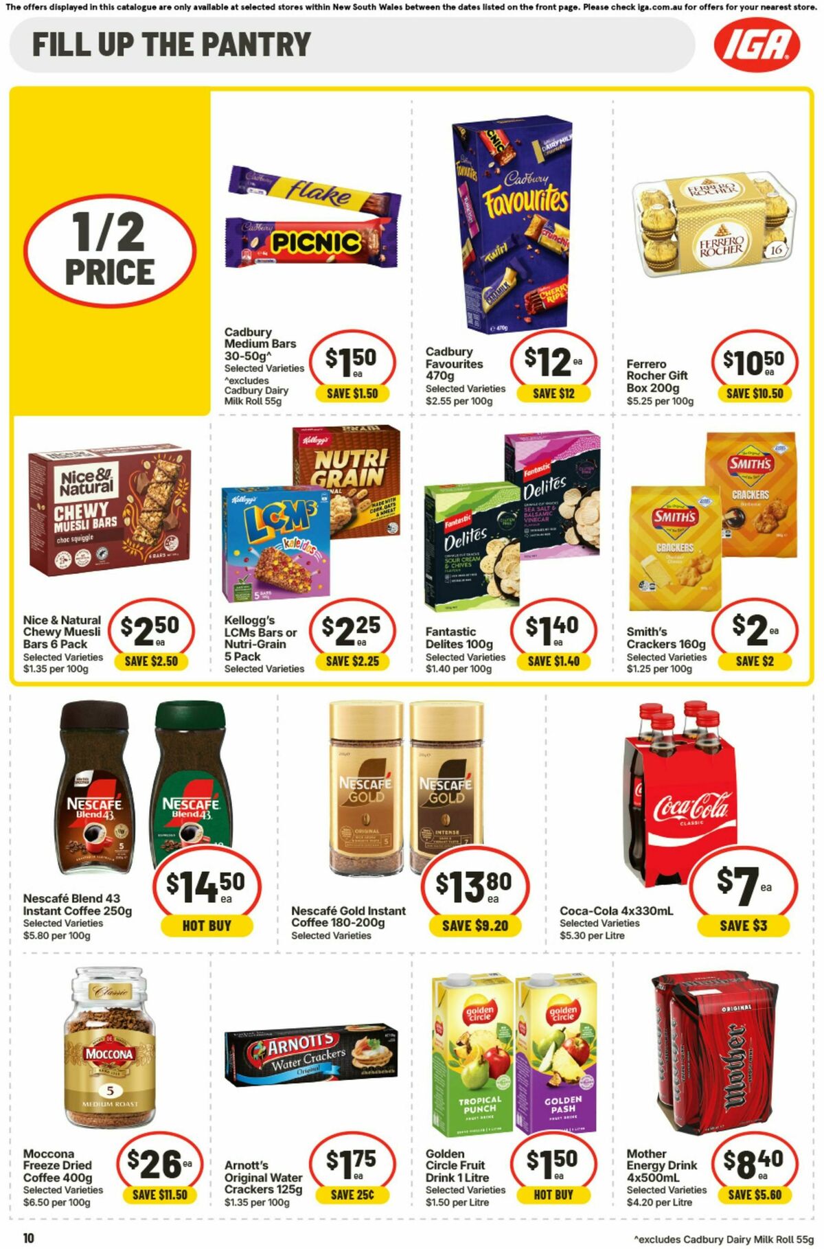 IGA Catalogues from 1 July