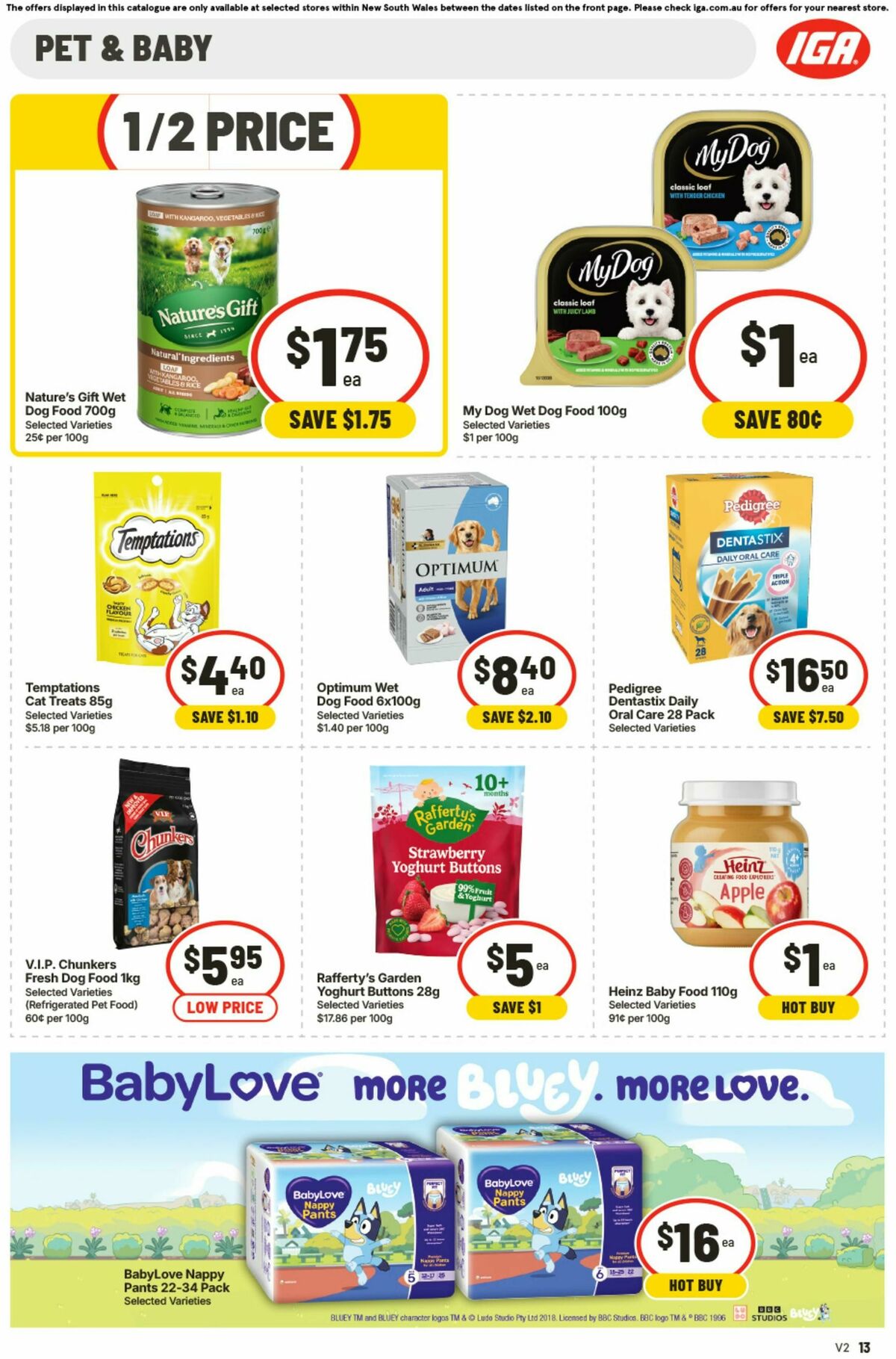 IGA Catalogues from 1 July