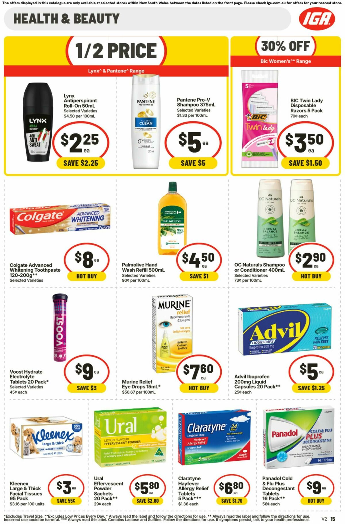 IGA Catalogues from 1 July