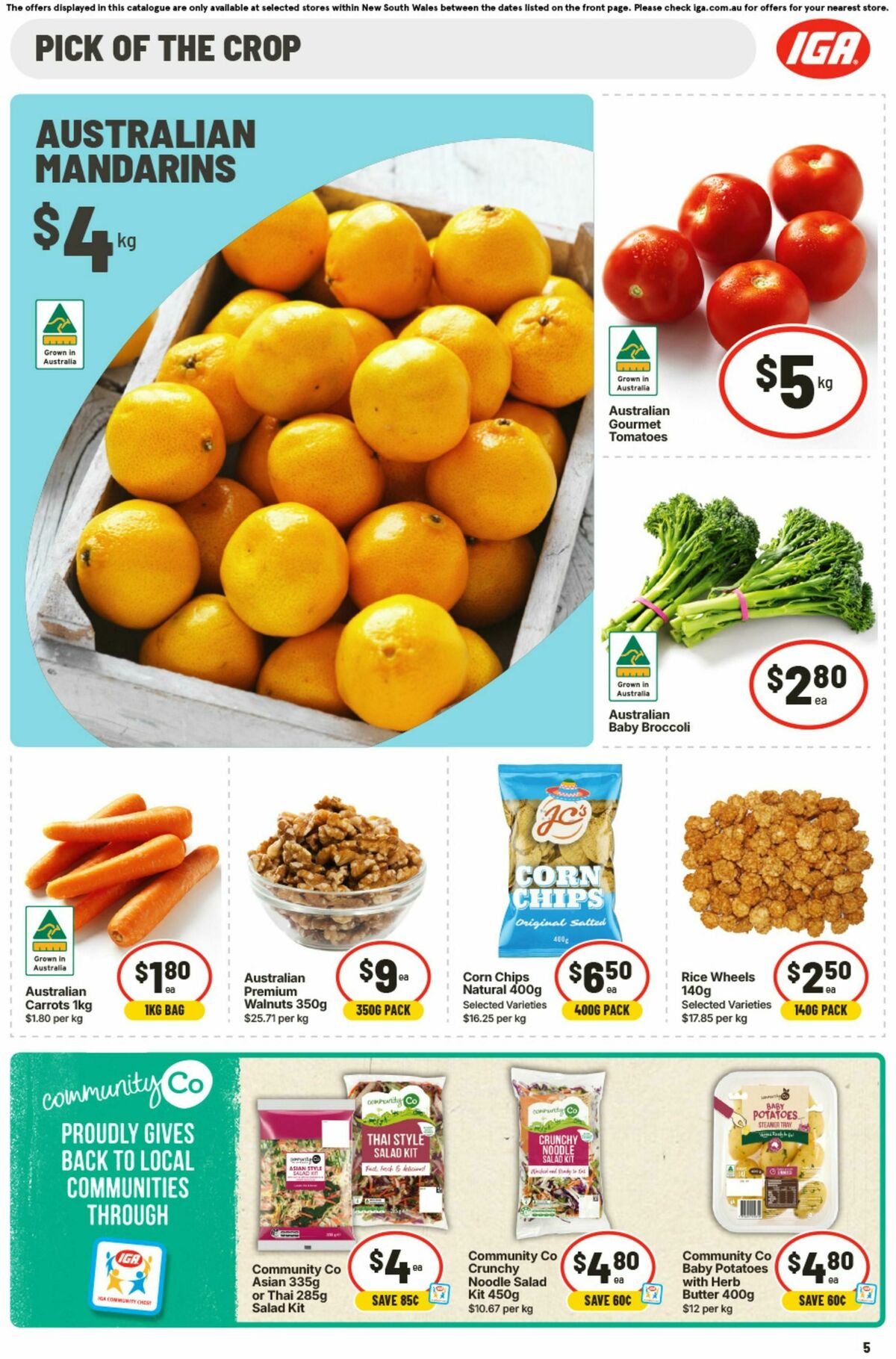 IGA Catalogues from 1 July