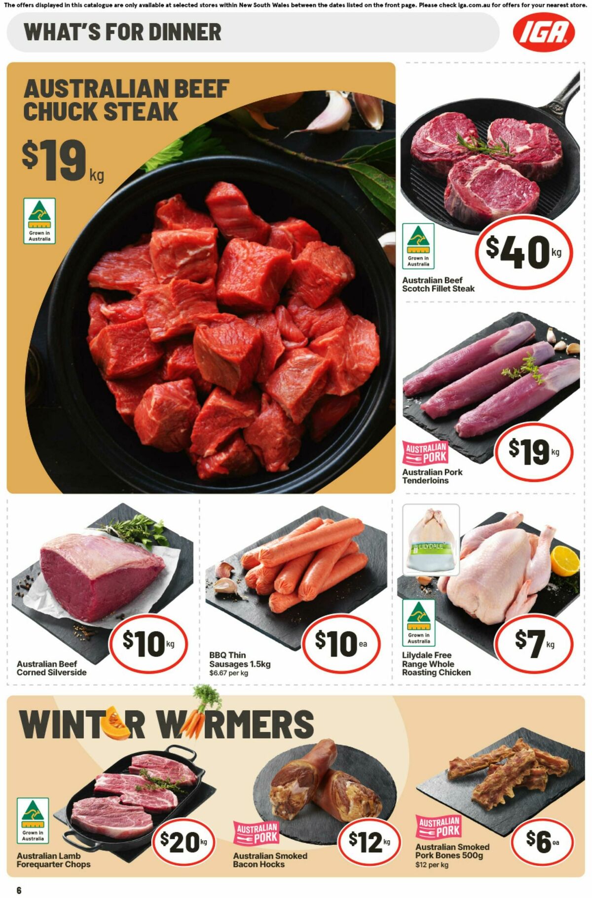 IGA Catalogues from 1 July