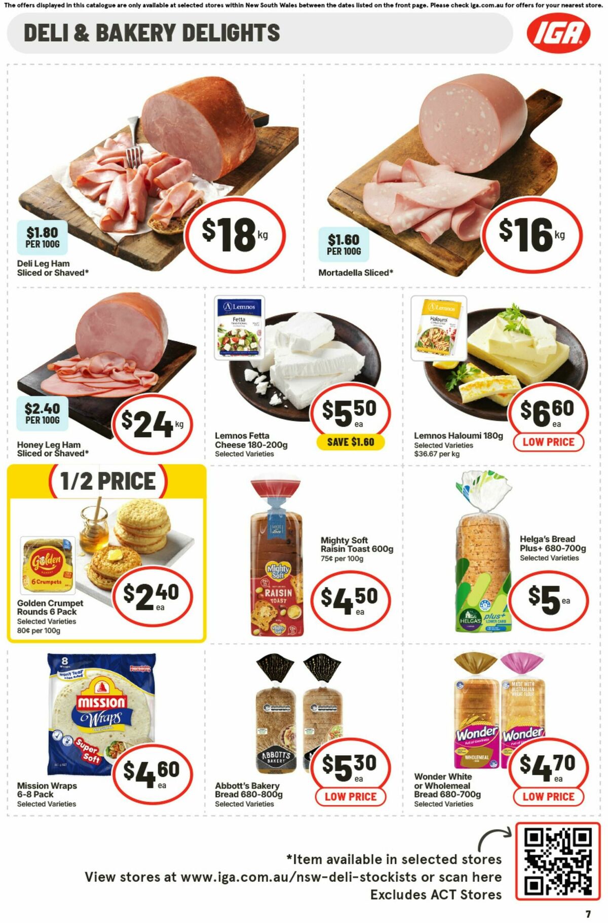 IGA Catalogues from 1 July