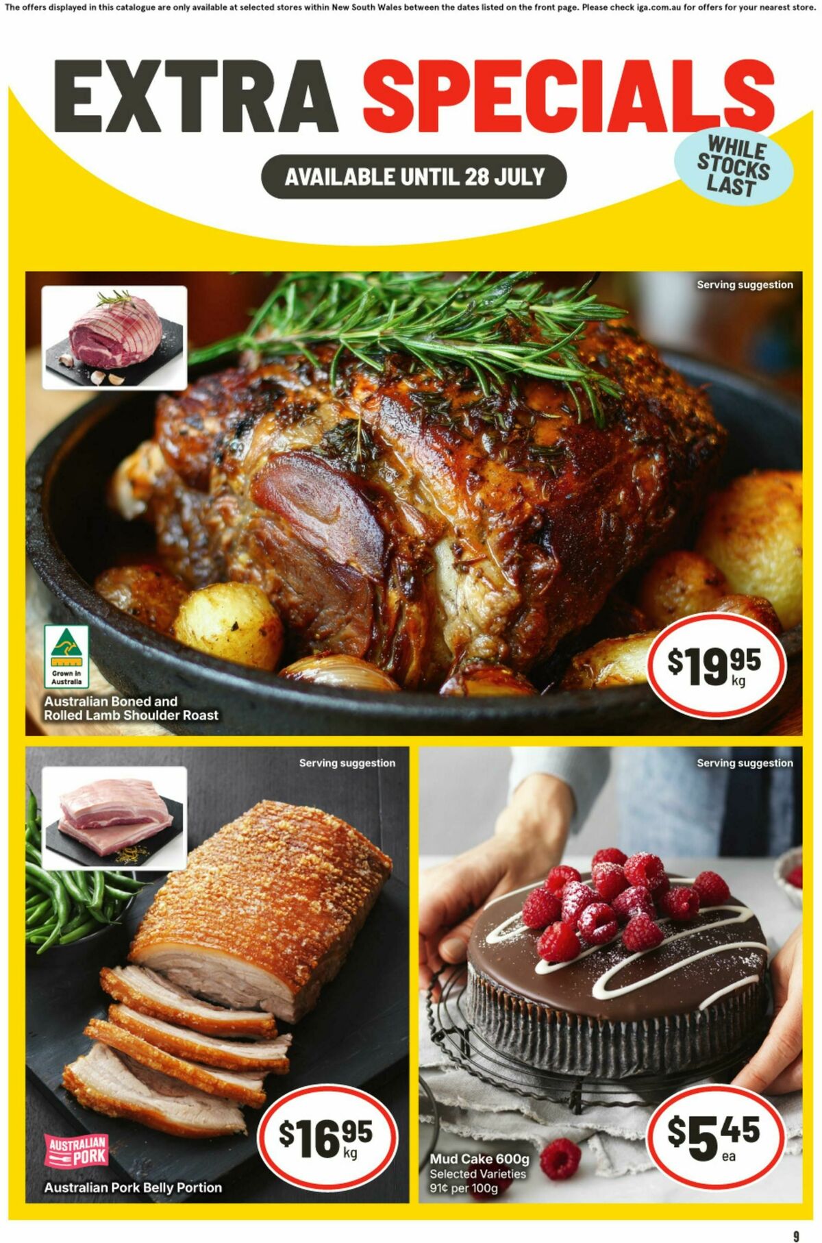 IGA Catalogues from 8 July