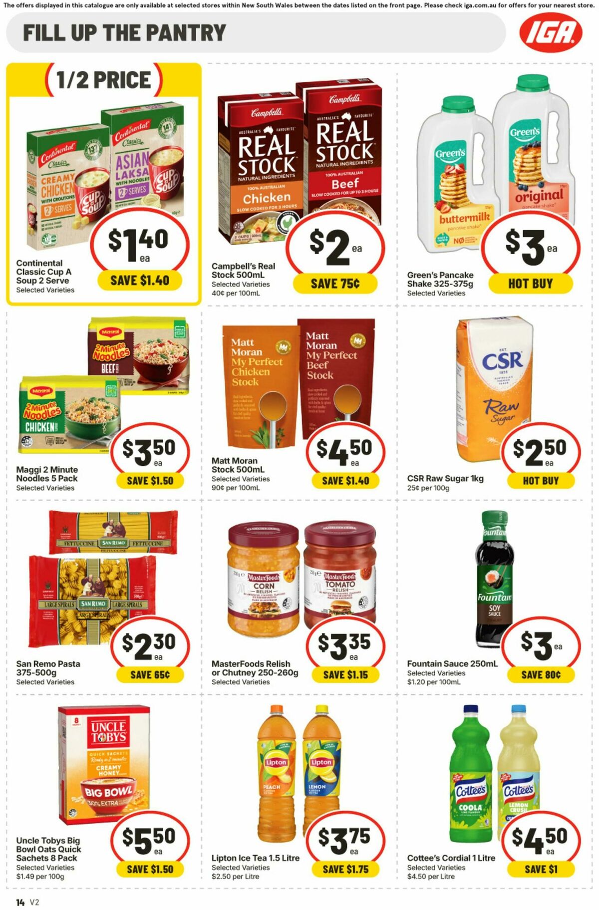 IGA Catalogues from 8 July