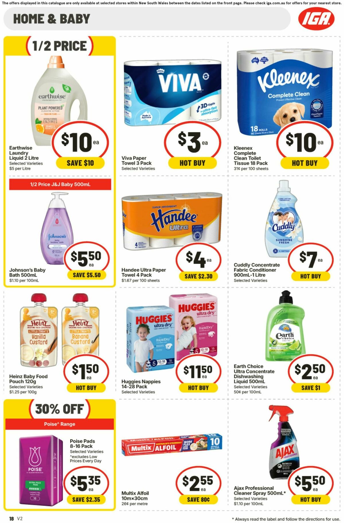 IGA Catalogues from 8 July