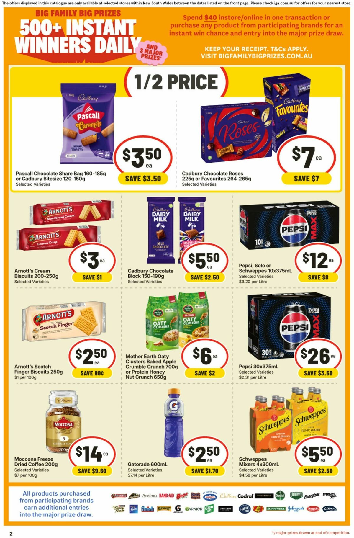 IGA Catalogues from 8 July