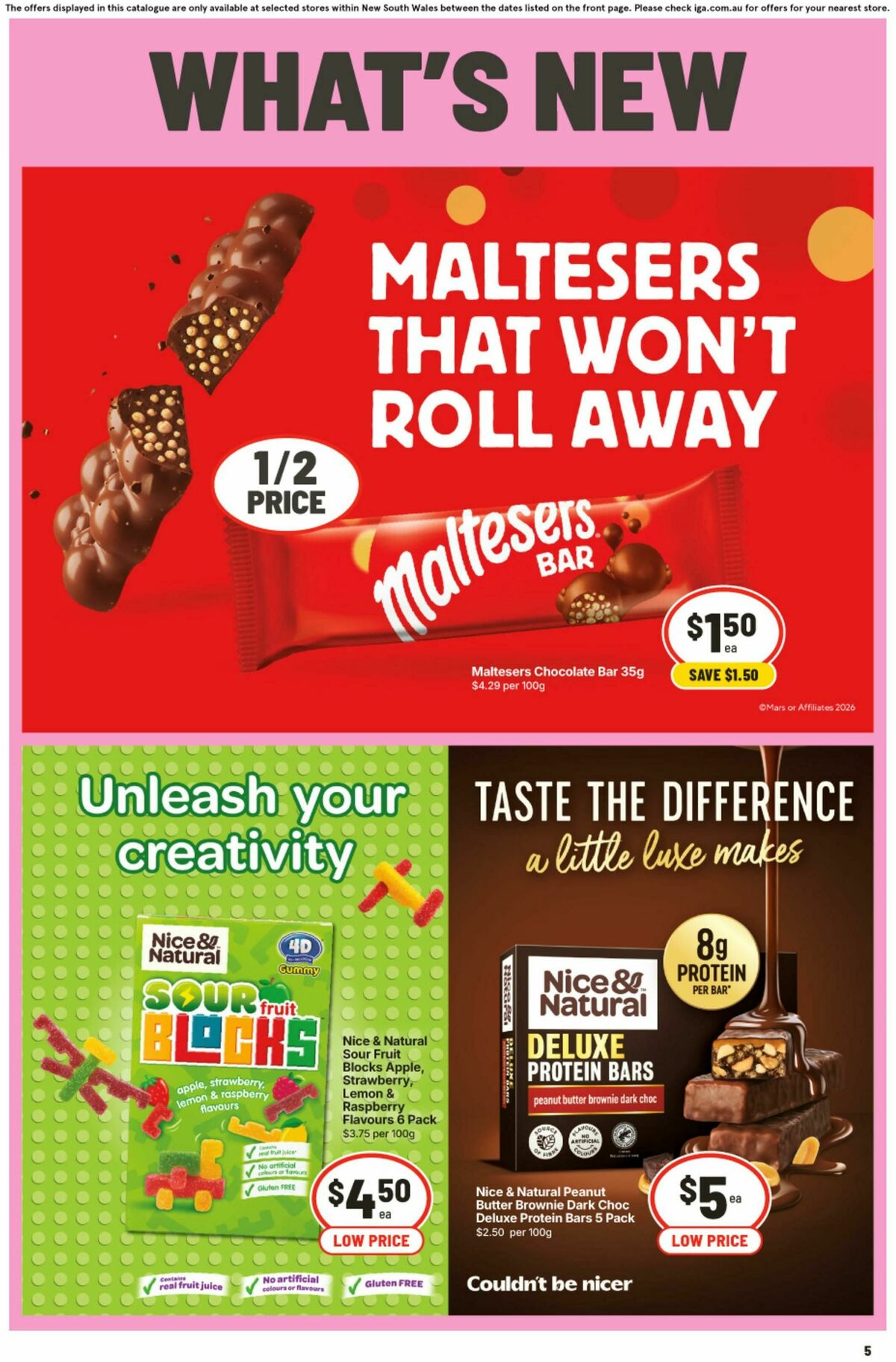 IGA Catalogues from 8 July