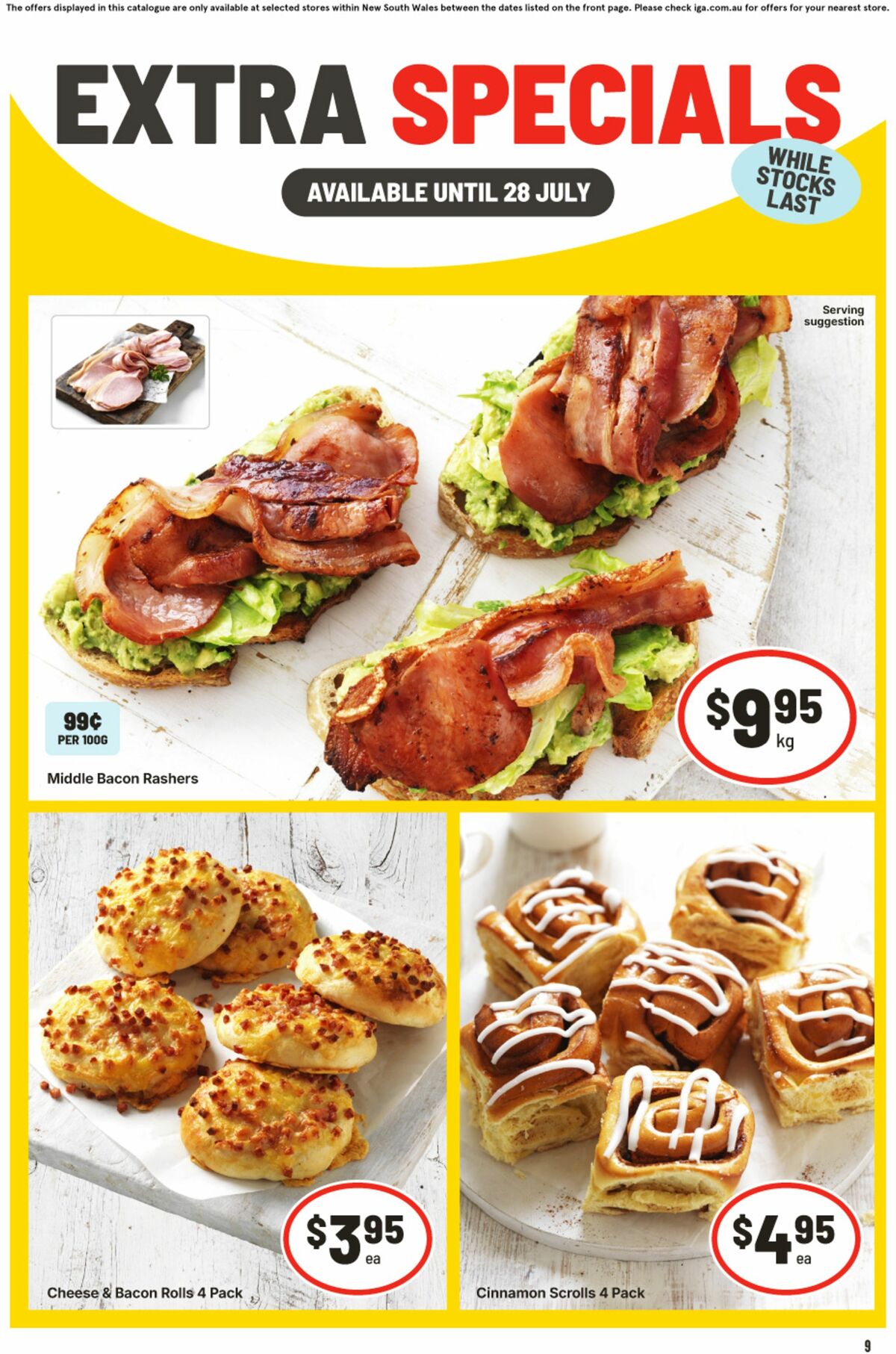 IGA Catalogues from 15 July
