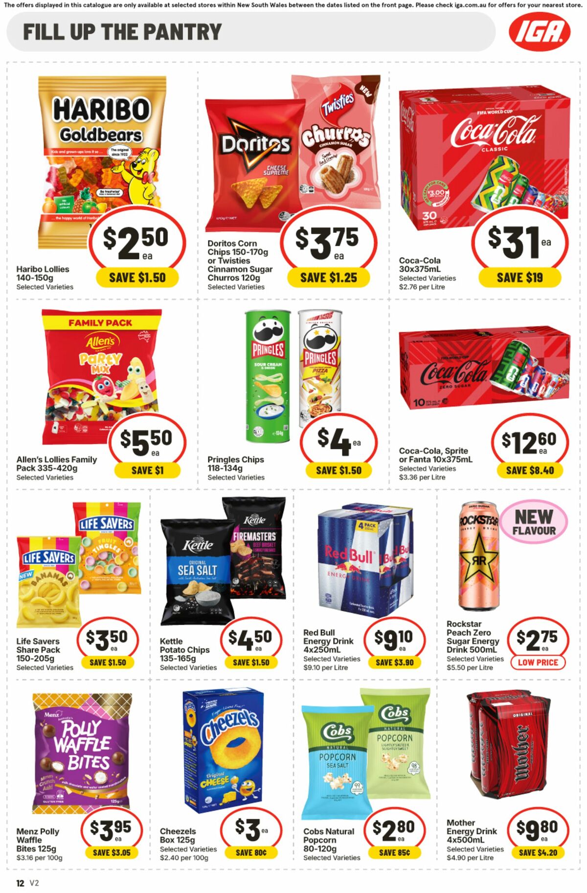 IGA Catalogues from 15 July