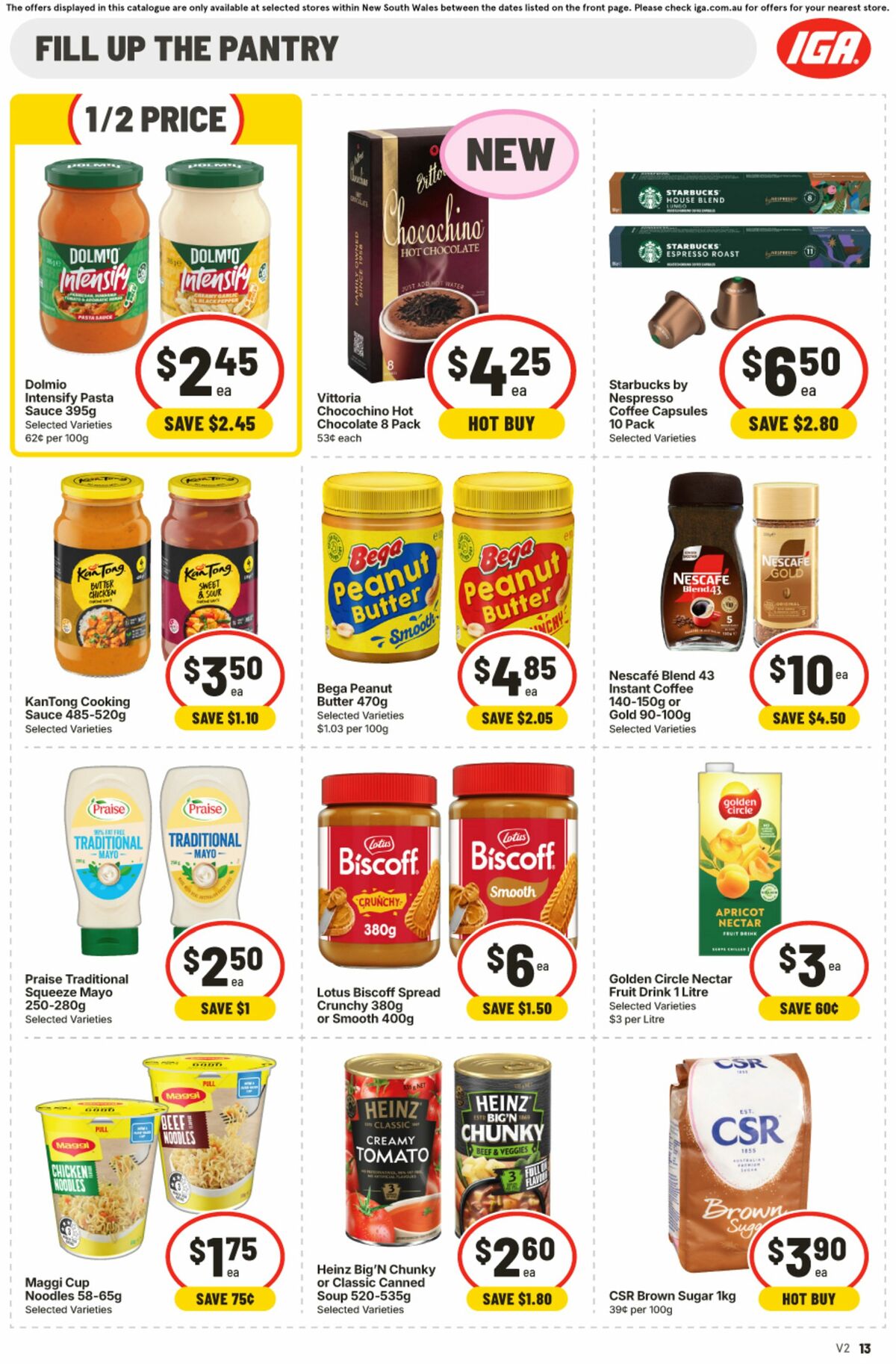 IGA Catalogues from 15 July