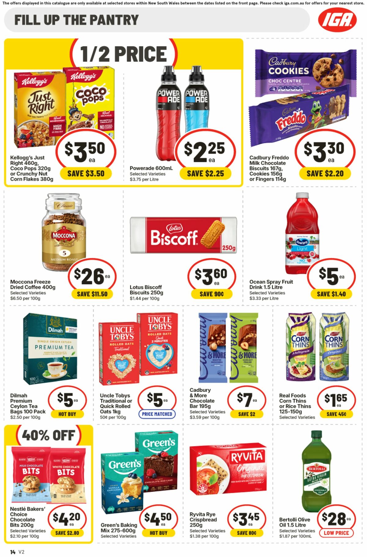 IGA Catalogues from 15 July