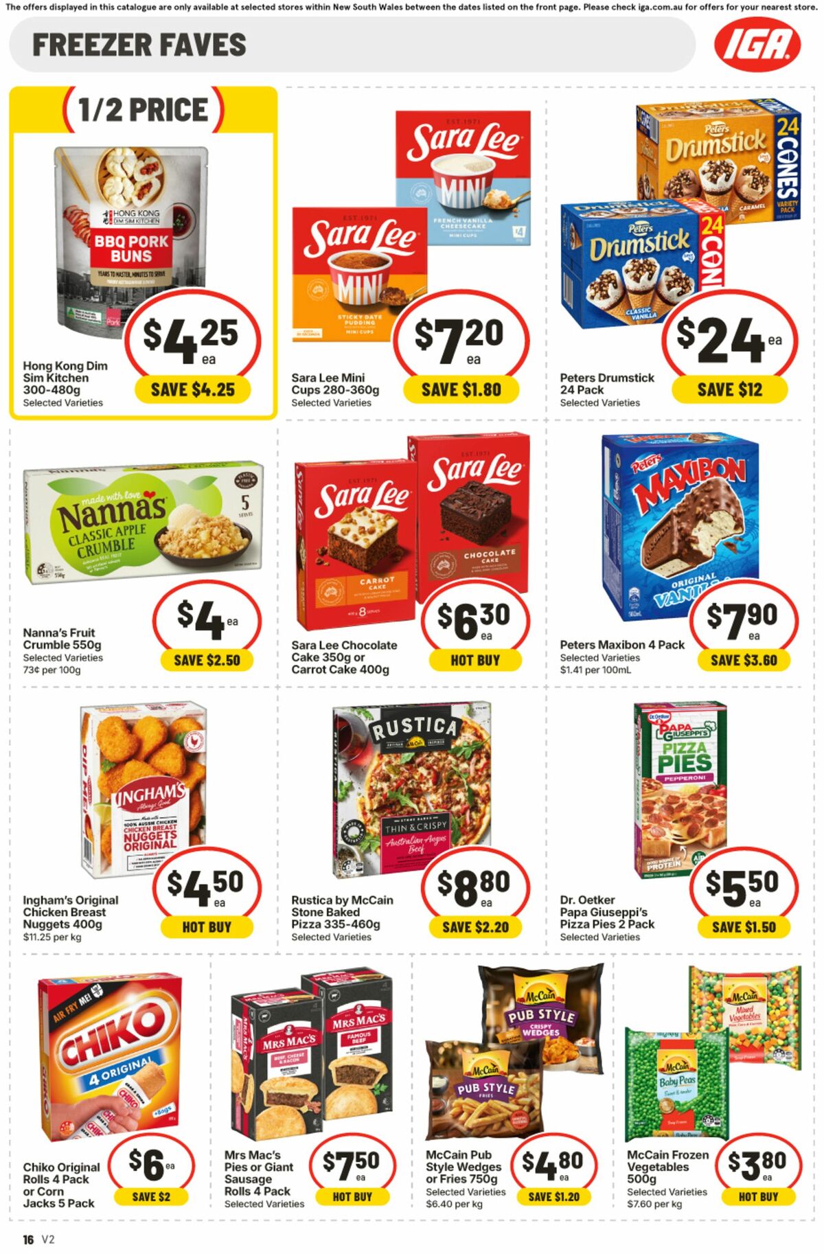 IGA Catalogues from 15 July