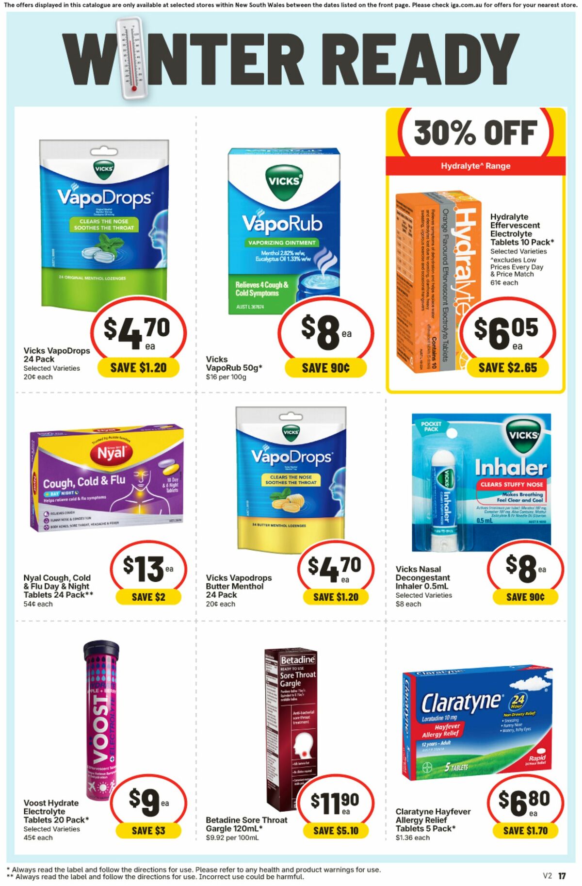IGA Catalogues from 15 July