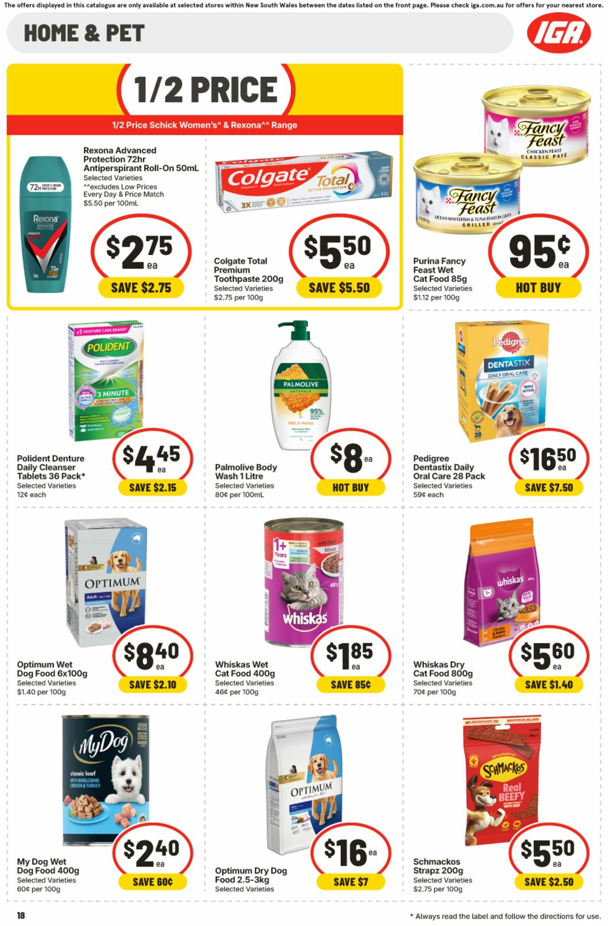 IGA Catalogues from 15 July
