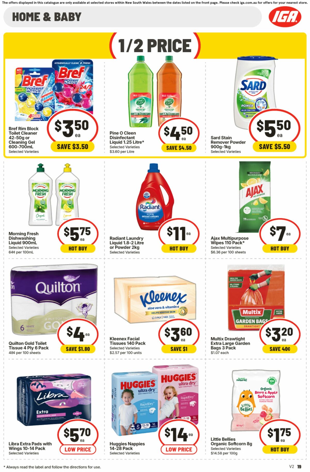 IGA Catalogues from 15 July