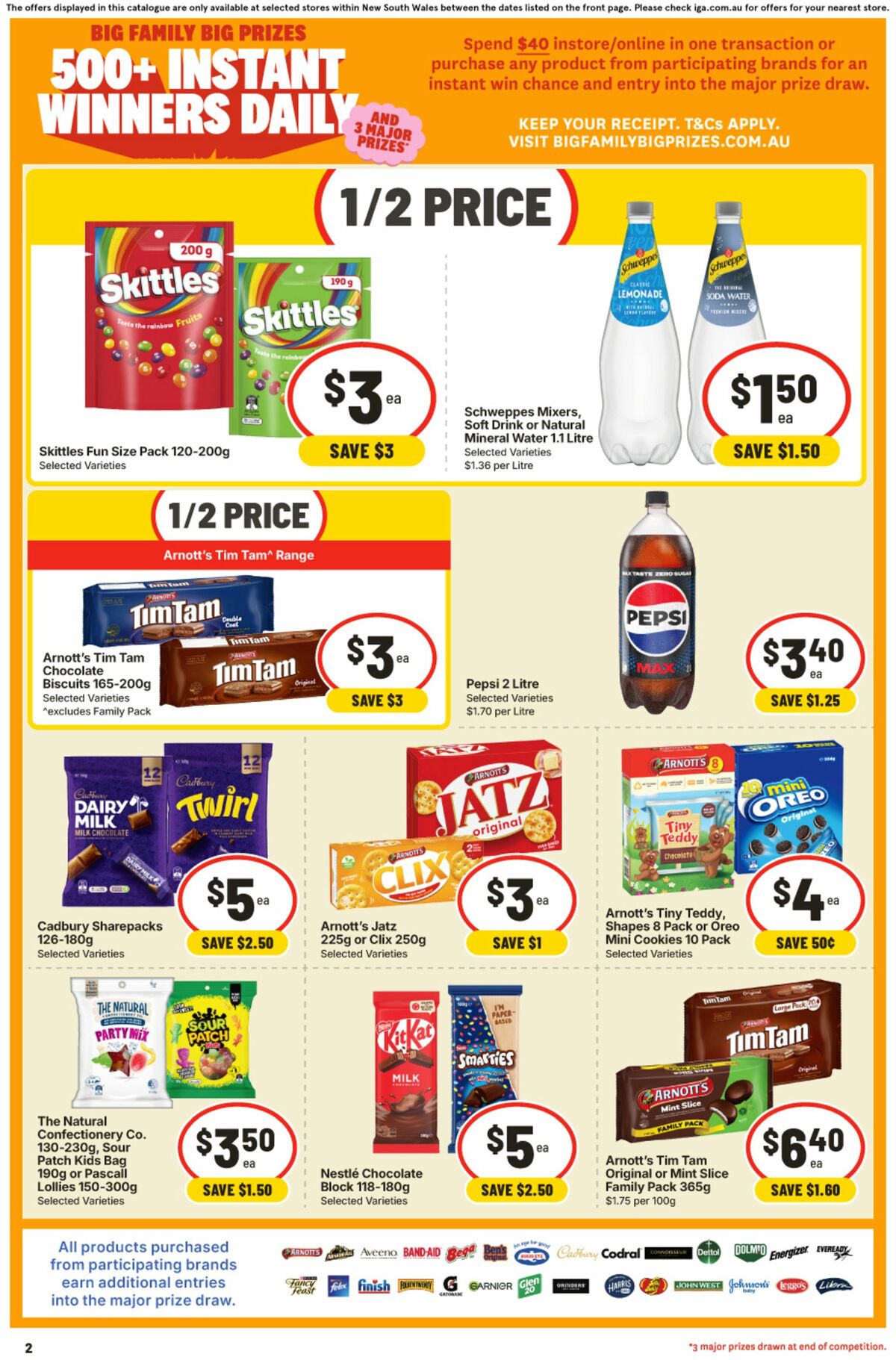 IGA Catalogues from 15 July