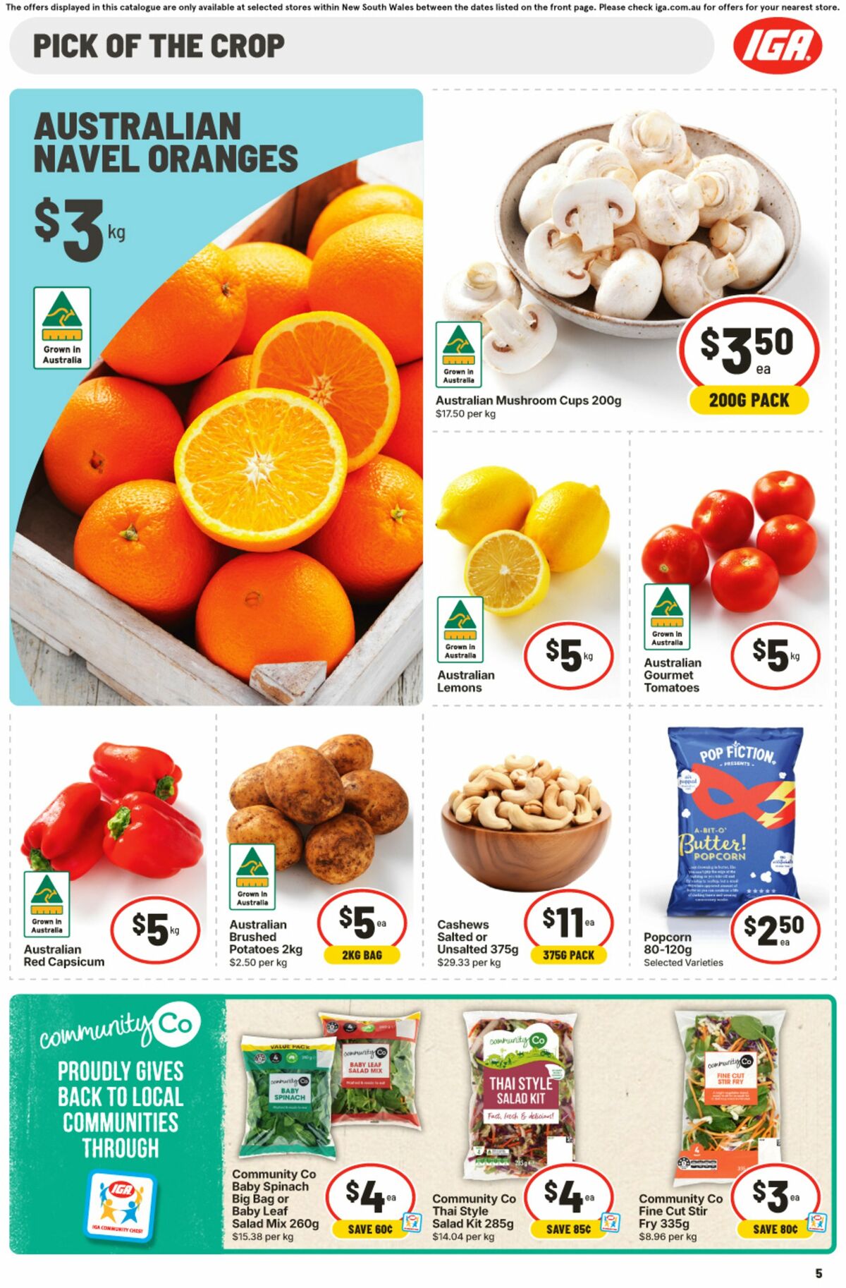 IGA Catalogues from 15 July
