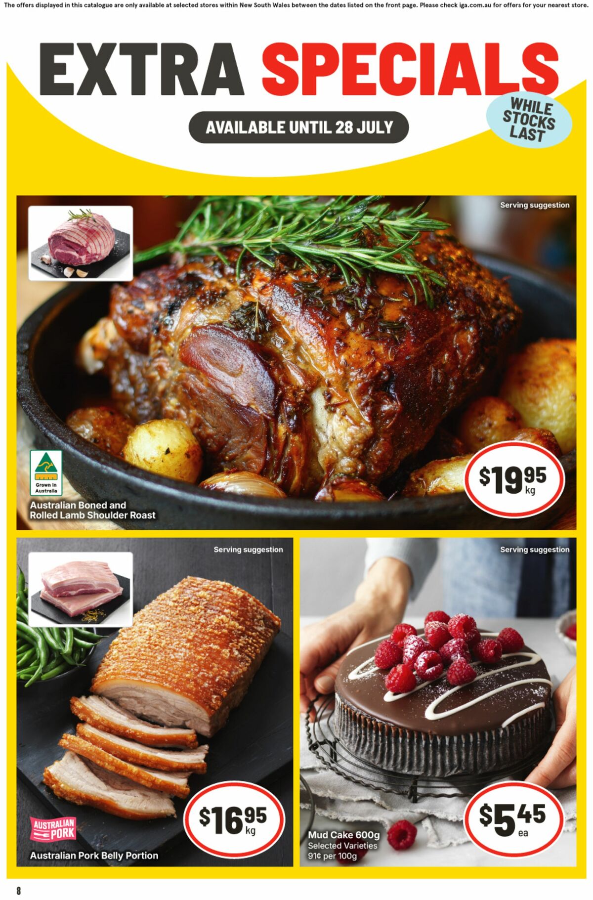 IGA Catalogues from 15 July