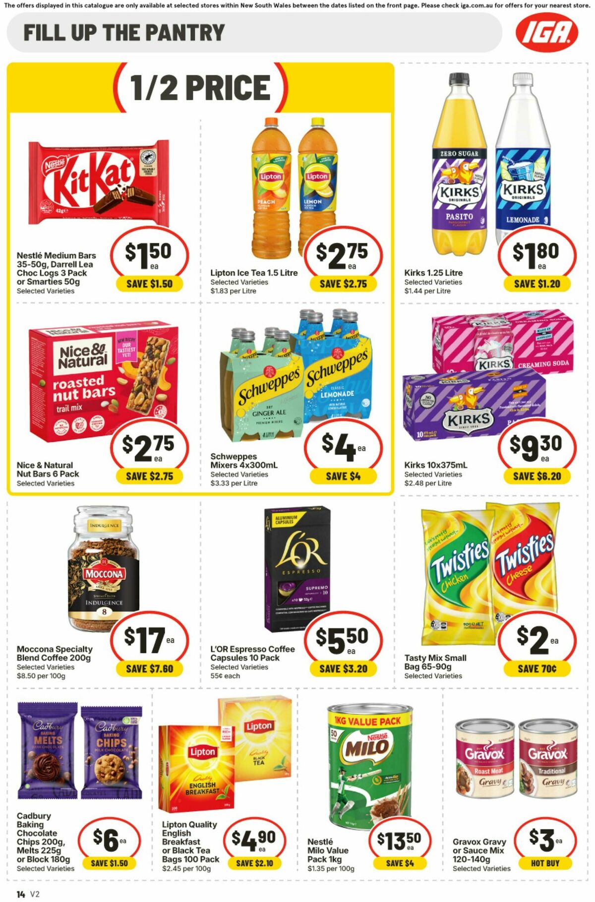 IGA Catalogues from 22 July
